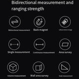 1 Set ABS SNDWAY SWDR60 Rechargeable Digital Rangefinder Laser Trena Range Finder Electronic Ruler