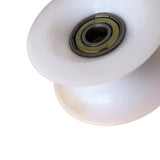 Rowing hine Bearing Wheel Accessory Heavy Duty Part Sturdy Pulley Rollers for Fiess Workout Gym Exercise Strength Training
