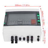 DC500V PV Combiner Box 4 Strings Waterproof Solar Combiner Box with 15A Fuse 63A Surge Arrester