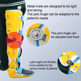 Children's Knee Fixation Support-Adjustable Ankle Joint Support-Suitable for Leg Fracture Sprain Rehabilitation Correction