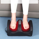 Electric Foot Massager with Shiatsu, Health Care Therapy, Relaxation. Infrared Heating, Body Massager. Heat Deep Muscles, Kneading Roller. Salud.