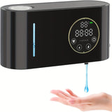 1pc Automatic Soap Dispenser, Liquid Soap Dispenser, Touchless Wall Mounted 5-speed Adjustable Soap Dispenser, 500Ml Large Capacity Bathroom Soap Dispenser, Suitable For Bathroom Without Drilling
