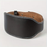 1pc Weight Lifting Belt, PU Waist Belt, Adjustable Leather Belt With 4in Or 6in Padded, for Weightlifting, squat & muscle building