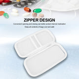 Insu Cooler Case Heat Insulation Cold Resistant Zipper Closure Light Canvas Portable Diabete Travel Bag