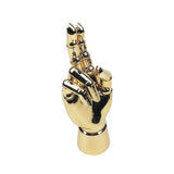 1PCS Right Hand Hand Mannequin Electroplated Model Clothing Shop Window Jewelry Display Women Gloves Jewelry Model Stand