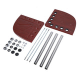 Billiard Pool Cue Rack Stable Structure Cue Stick Holder Convenient Functional 8 Holes Freestanding Slot Surface for Bar Room