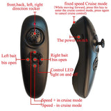 2.4G Single Handle Remote Controller Receiver Kit Fixed Speed Cruise Gyro 500M Distance DIY Repair Parts For RC Boat