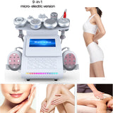 2023 Newest 9in1Electic Ultrasonic Cavitation Machine Professional Vacuum Radio Frequency Skin Tightening Body Sculpting Machine