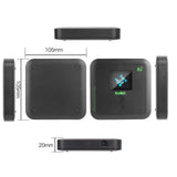 2.5Gbps Dual Band 6000mAh 5G CPE Modem Mobile Hotspot Pocket WiFi Router with Sim Card Slot