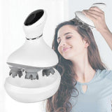 Scalp Massager For Head Timing Control Four Silicone Claws Electric