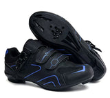 Men's and women's bicycle buckle strap riding professional anti slip, shock-absorbing, wear-resistant road shoes, breathable hard soled mountain shoes