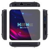H96 Max V11 TV BOX Android 11 4GB RAM 64G ROM Rockchip 3318 Google Voice 3D Video BT4.0 4K Media Player Set Top Box
