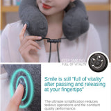 Neck Massager Electric Deep Kneading Shiatsu Heated Cervical Body Massage Pain Relief Tool Health Care Antistress Relaxation