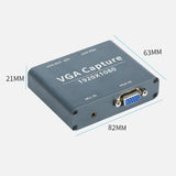 To 1080P Audio Video Capture VGA Input And USB Output Compatible With Android, Windows, ux System