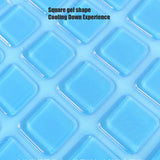 Coog Mat Summer Gel Pillow Cushion Soft Flexible Foldable Recycg for Home Beauty Salon
