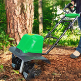 Mini Micro-Tiller Electric Scarifier Soil Tiller Small Agricultural Plowing hine Garden Cultivator Bulldozer
