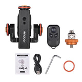 Andoer L4 PRO/ L5i Remote Control Mini Skater Motorized Video Dolly Track Sliderfor Canon Nikon Sony DSLR Camera