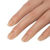 Training For Acrylic Nails Silicone Fake Hands To Nail Practice Hand Model Filming Props Veikmv