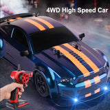1:14 High-speed Drift 30km/h 4wd Racing 2.4g Remote Control Car Children's Toy Gift