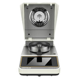 110g/0.001g/0.005g/0.01g Halogen Moisture Analyzer High-Temperature 160°C Toucreen Display USB & RS232 Connectivity