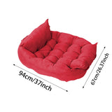 Soft Puppy Nest & Cat Beds - Indoor Pet Sleeping Bed, Dog Sofa for Small & Medium Dogs. Mat for Kittens & Cats Playing