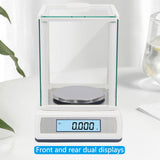 Lab Analytical Balance Double-screen Display Precision Jewelry Digital Weight Scale 200g/300g/500g 0.001g