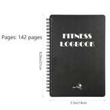 Achieve Your Fitness Goals with This A5 Training Planning Note Book - Weight Loss, Bodybuilding, Gym
