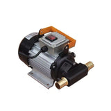 550W Diesel Pump Self-priming Unit Electric Refueling Oil Drum Pumping With Oil Gun Oil gear pump