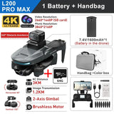 LYZRC L200 Pro MAX Drone Professional 4K HD Camera With Obstacle Avoidance 2-Axis Gimbal GPS 5G WIFI FPV RC Dron Quadcopter 216g