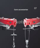 Portable Electric Crane Cable Hoist Winch Remote Control Lifting for Industrial Workshop