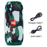 Waterproof Outdoor Boombox with Portable Bluetooth Speaker, Wireless Bass Subwoofer, AUX TF USB Stereo Loudspeaker Music Box