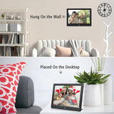 Andoer 10.1 Inch Digital Photo Frame 1280 * 800 IPS Screen Desktop Electronic Album with Remote Control for Family Friends Gift