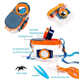 Bug Viewer Outdoor Box Magnifier Observer Kit Insect Catcher Cage Kids Science Nature Exploration