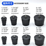9pcs Turbo System Leakage Tester Tool Automotive Vehicle Service Garage Worhop 35mm -90mm