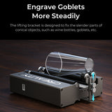 CREALITY Rotary Roller Perfect 5-120mm Engraving Cydrical Objects 7-gear for 22W Creality Falcon2/CR-Laser Falcon 10W