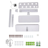 Hydroponics Growing System - Indoor Herb Garden Kit with Automatic Timing, Height Adjustable LED Grow Lights, Smart Water Pump for Home