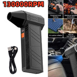 130000 RPM Mini Jet 52m/s Brushless Motor Turbo Violent Rechargeable Industrial Duct Fan Handheld Car Wash Dryer