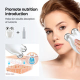 Electric Microcurrent Facial Massager Roller Anti Wrinkles Face Lift Skin Tightening Machine Face Firming Beauty Device Massager