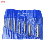 5/6/9/10pcs Broken Tap Extractor Guide Set Easy Out Broken Wire Screw Remover Tools Screw Extractor Wrench Set Drill Bit