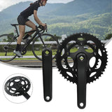 Double Chainwheel Set Road Bikes 34/50T Cranet 170mm Arm Length Durable And Lightweight For Superior Performance