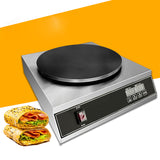 Digital Display Pancake Circle French Crepes Making 42cm Baking Frying hine Spring Roll Pie Grill Maker