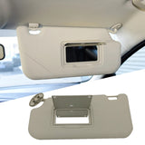 Top-1Pair Front Side Visor Cover With Makeup Mirror Sunvisor For Ford Focus 2012-2018 Car Sunshade Sun Shield
