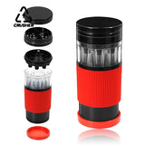 Portable 3 in1 Tobacco Filg hine with Grass Grinder Herbal Crusher for Storage Rolg Paper Container Cool Gadgets