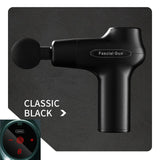 USB charging hammer electric relieve muscle massage gun massager LCD screen body fascia