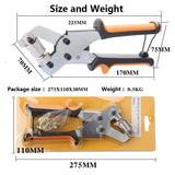 Lightweight portable Handheld Manual Hand Press 10mm Eyelet Grommet Rivet plier Punch tool for Curtain leather Advertising cloth