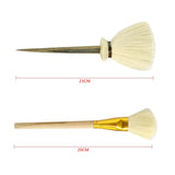 8PCS/Set Writing Brush Pottery Tools Painting Painted Hook Pen Sweep Dust Hydration Ceramic Clay Polymer Tool