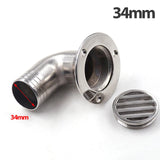 1316 stainless steel leak RV 90 ° or drain marine yacht hardware accessories