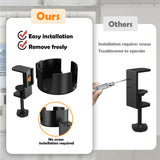 Spill-Proof 2 In 1 Gaming Headphone Holder Headset Hook Hanger Mount Under Desk Cup Mug Rack Clamp Dropshipping