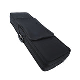 4/4 Violin Case with Hygrometer Oxford Cloth Cotton Lining Oblong Shape Violin Protection Box Portable Violin Case
