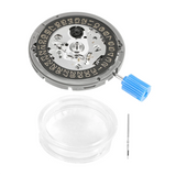 For SEIKO Japan NH35A Mechanical Watch Movement 24 Jewels NH35 Automatic Mechanism 3.8 O'Clock Gold